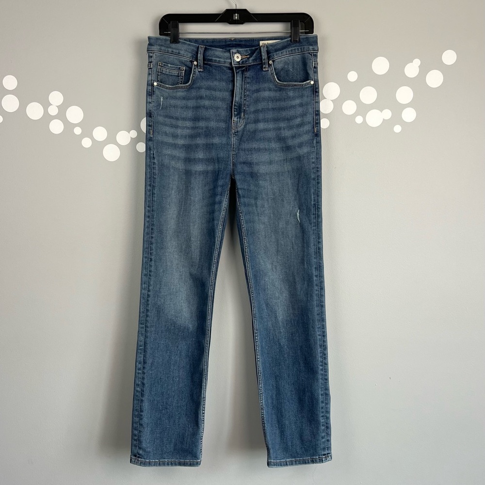 Marks & Spencer Sienna Supersoft Straight Leg Jean Size 14 S